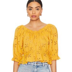 FREE PEOPLE Gardenia‎ Top Size XSMALL